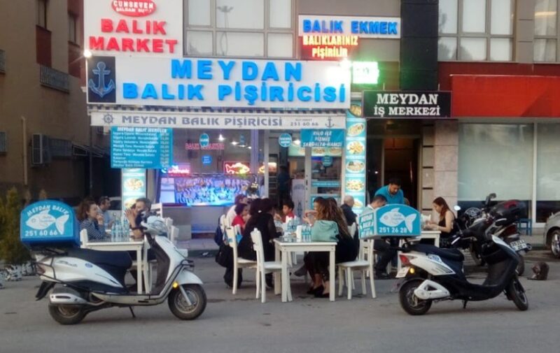 gaziemir meydan balık pişirici