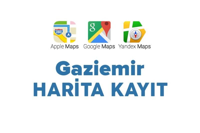 gaziemir harita kayıt