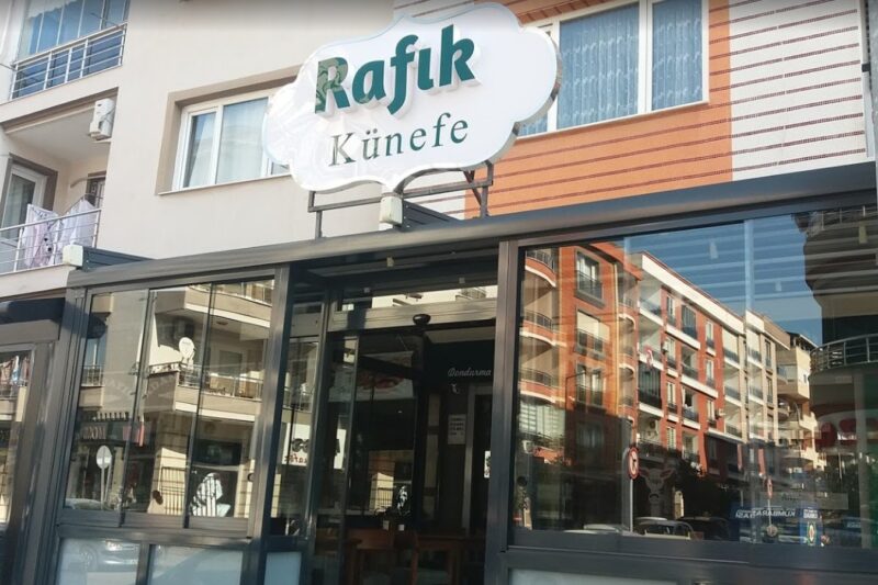 gaziemir rafık künefe