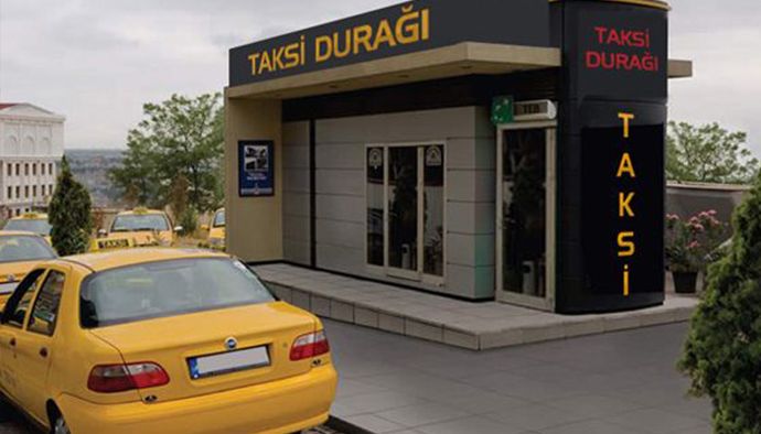 izmir taksi durağı