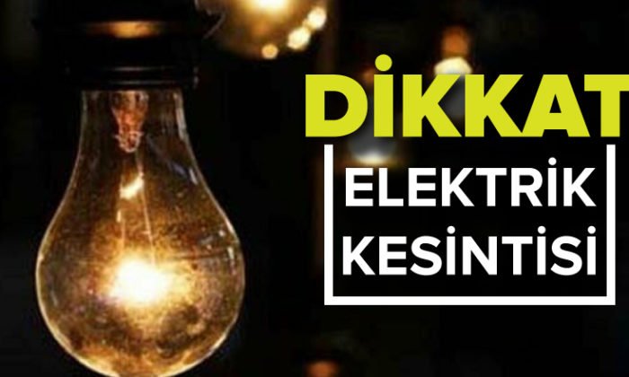 gaziemir elektrik kesintisi