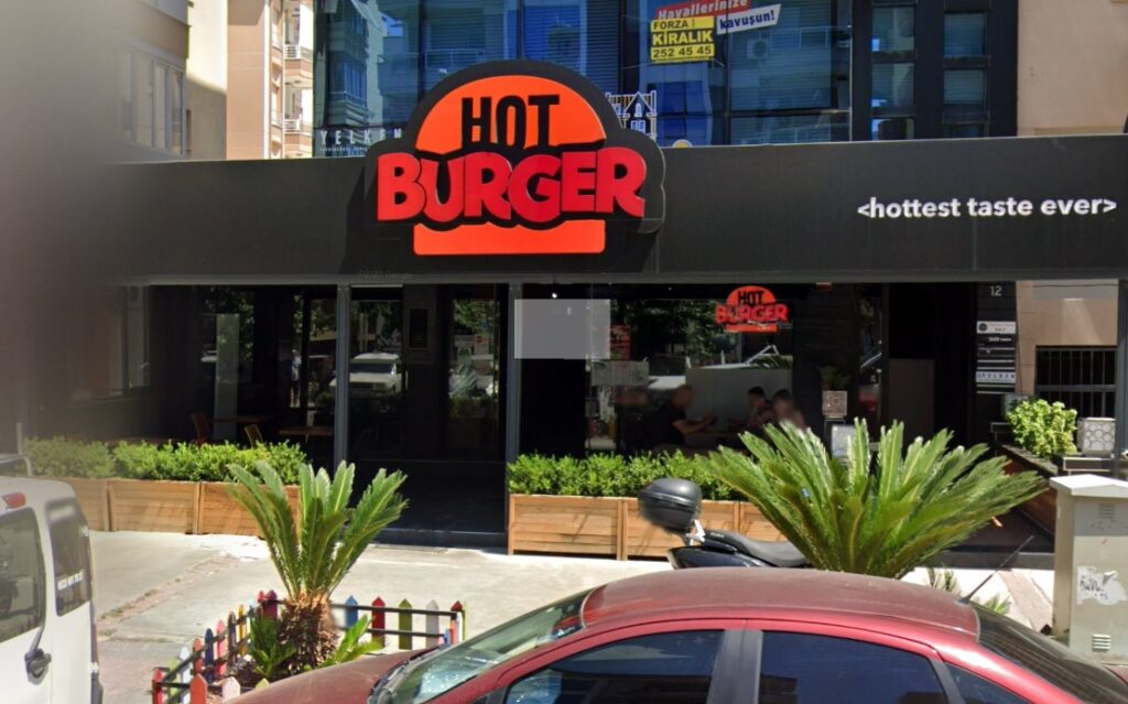 hot burger gaziemir