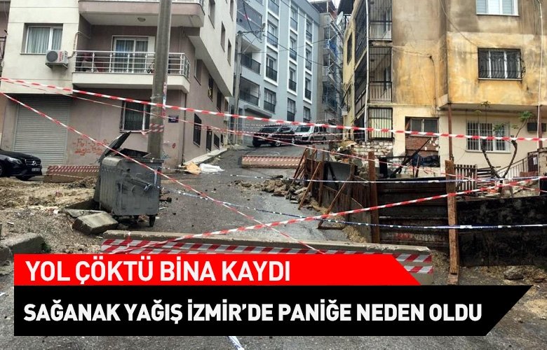 izmirde sağanak