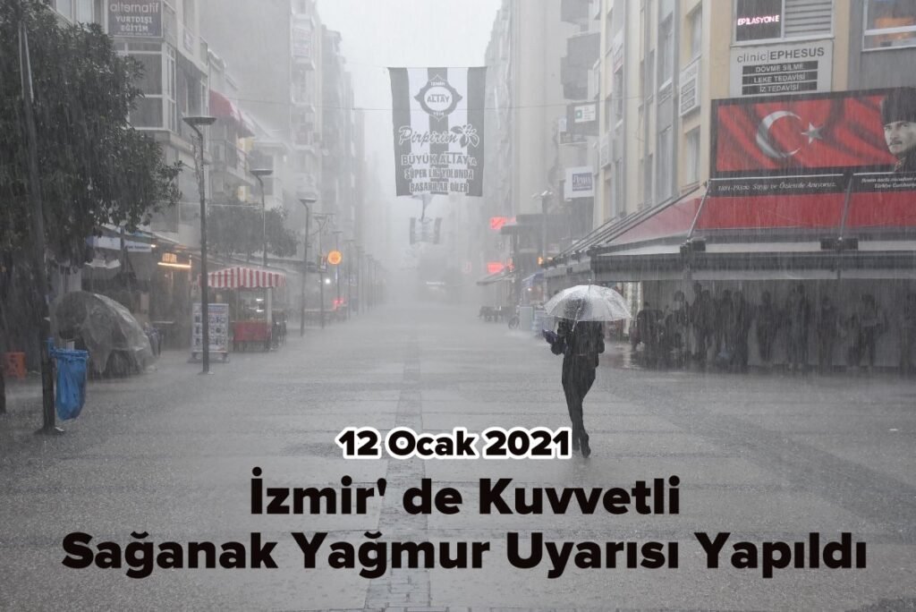 izmir yağmur