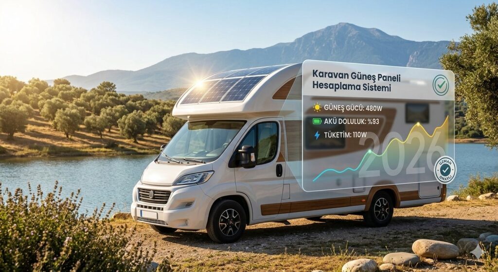 karavan güneş paneli hesaplama